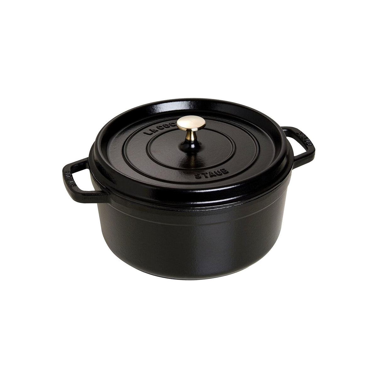 Staub Cocotte hrnec kulatý 26 cm/5,2 l černá, 1102625