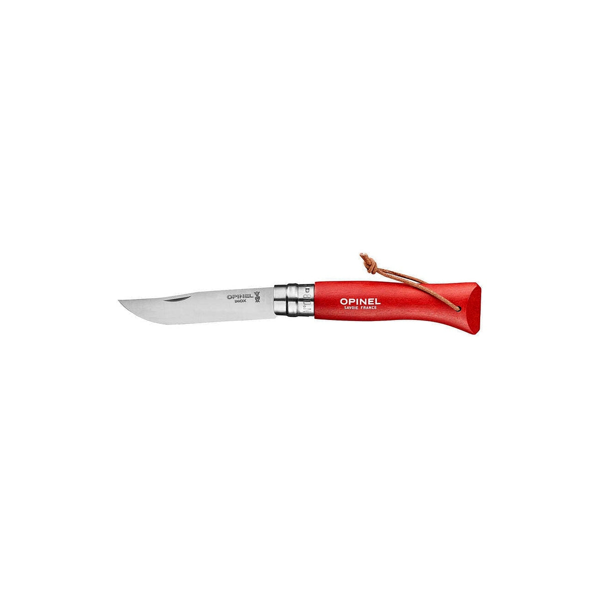 Zatvárací nôž Opinel Colorama N°08 8,5 cm, červený, 001705