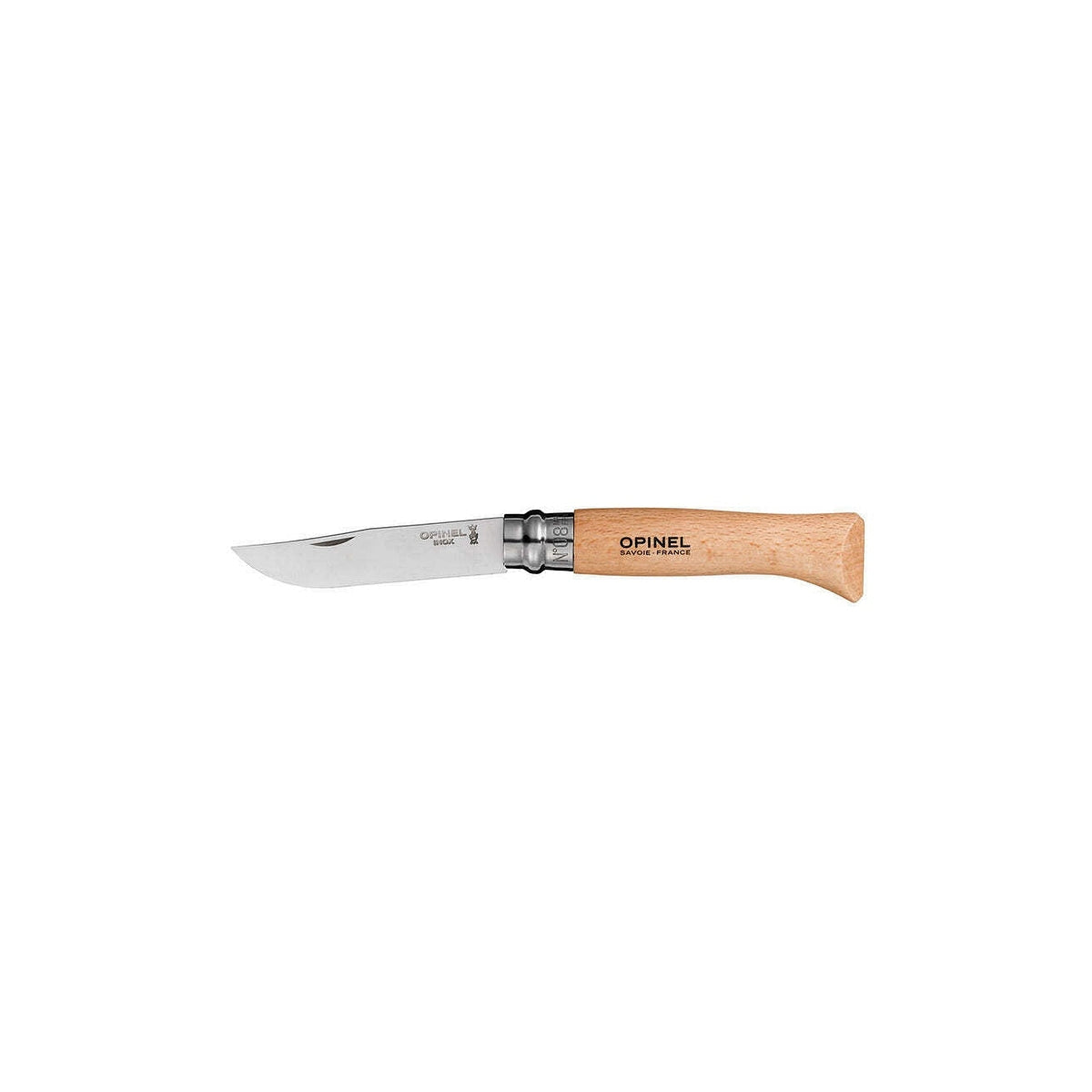 Zatvárací nôž Opinel Inox N°08 8,5 cm, 123080