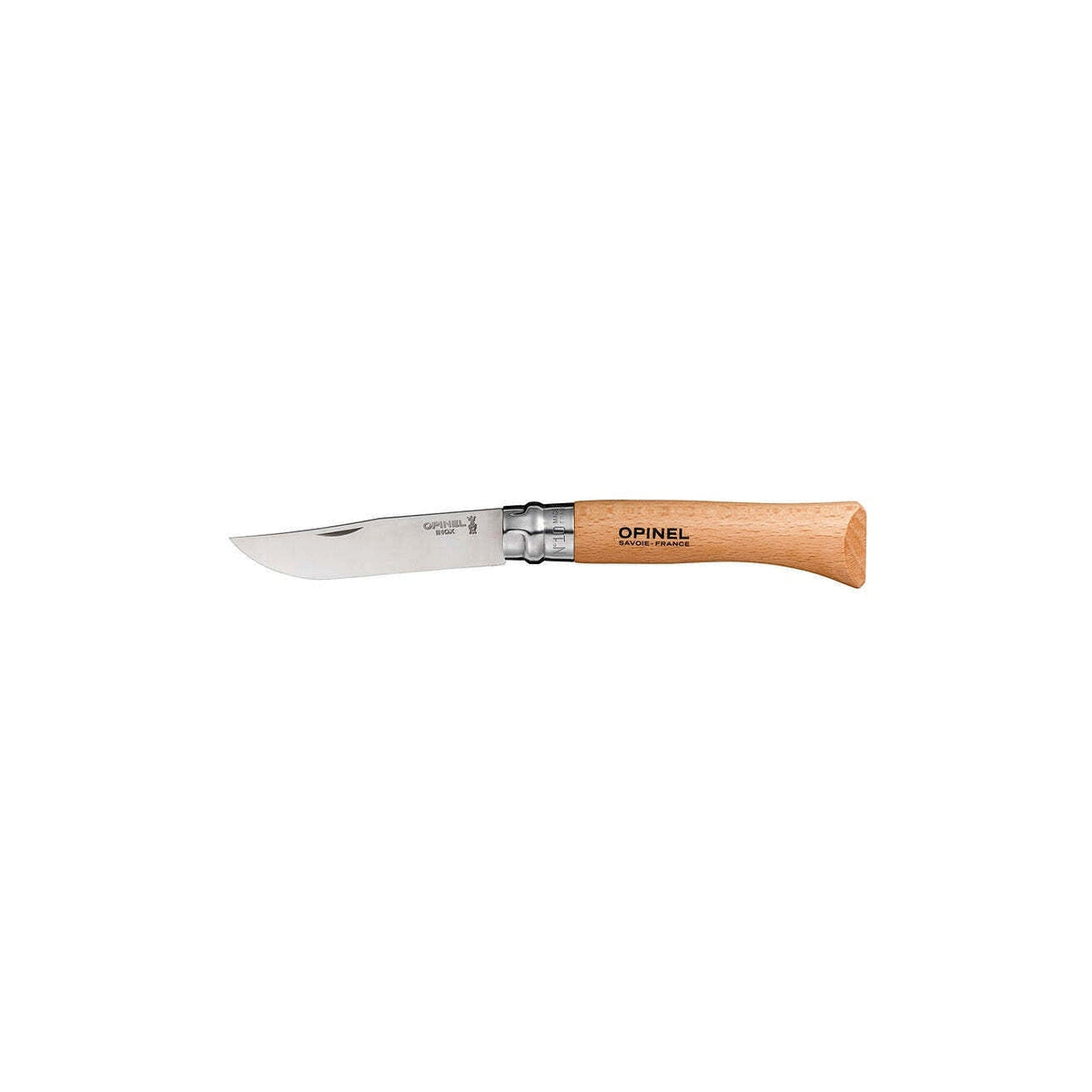 Zatvárací nôž Opinel Inox N°10 10 cm, 123100
