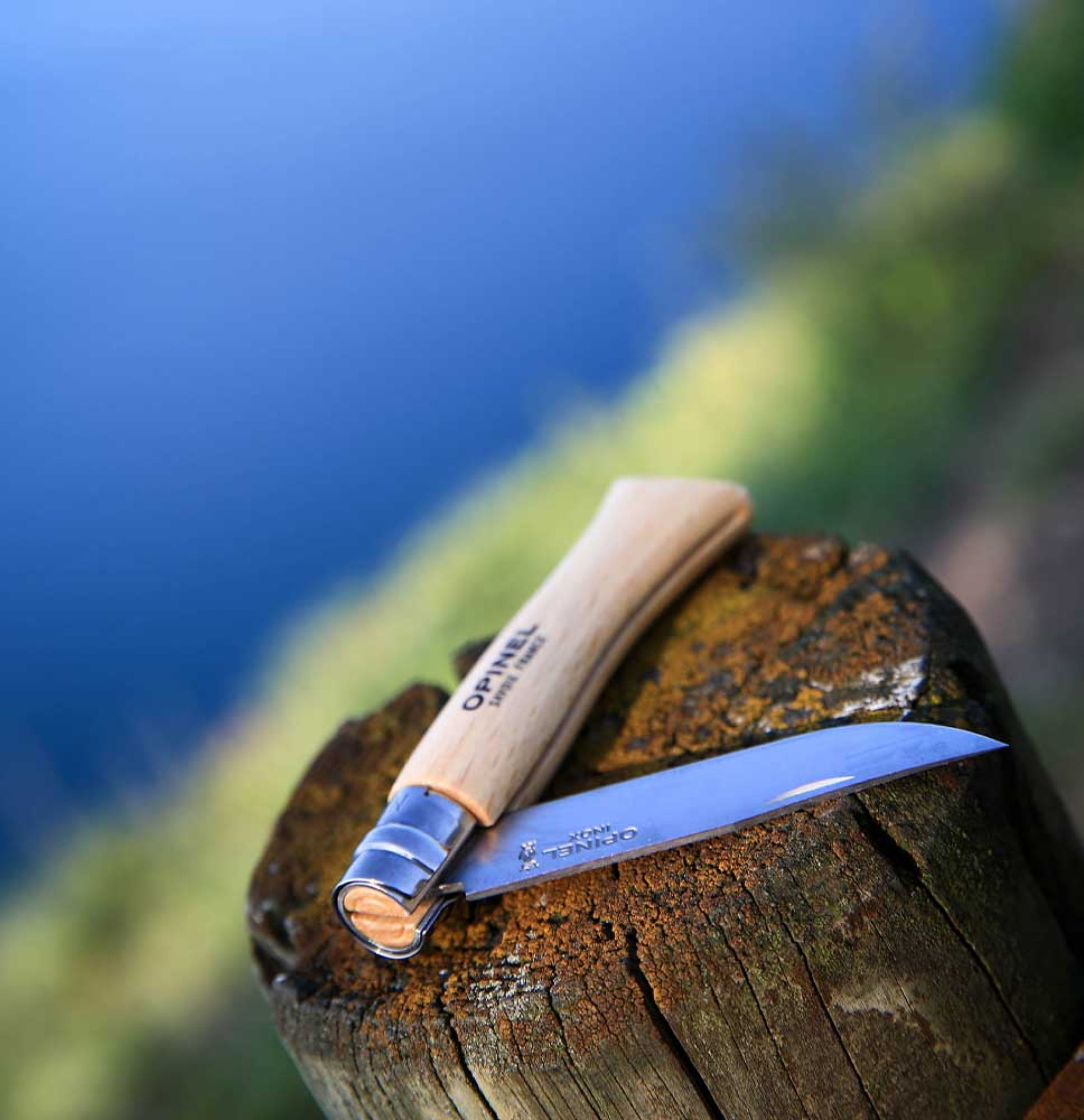 Zatvárací nôž Opinel Inox N°10 10 cm, 123100