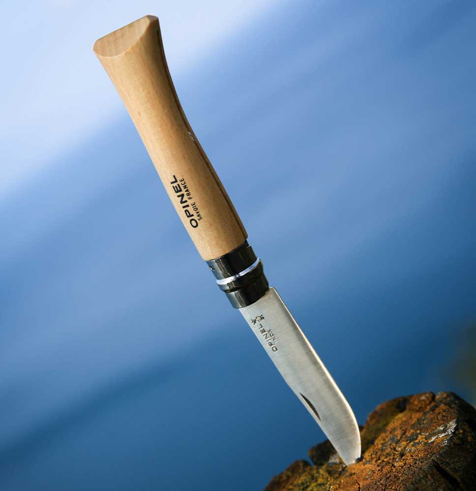 Zatvárací nôž Opinel Inox N°10 10 cm, 123100