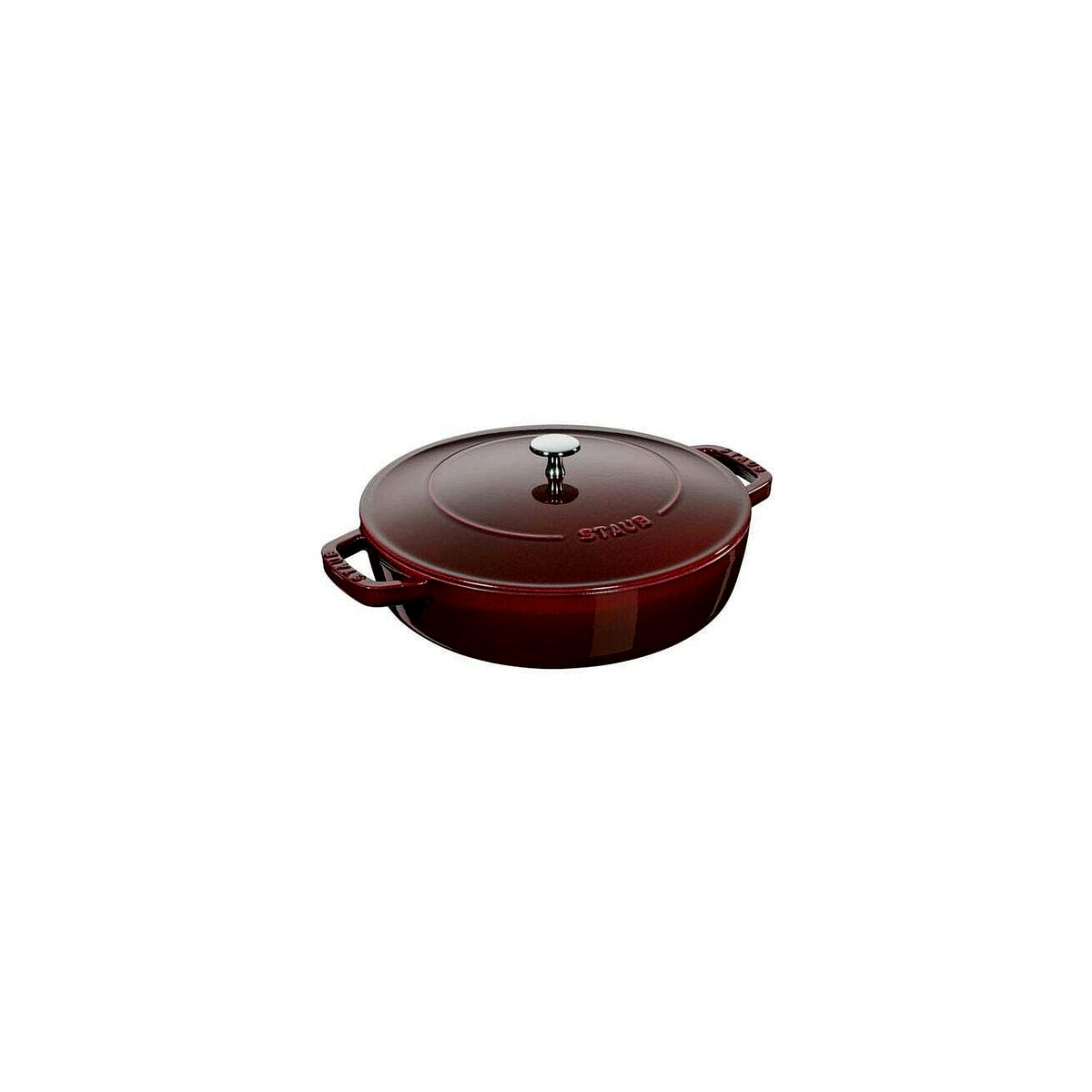Staub Chistera kastrol s poklicí 24 cm/2,4 l grenadina, 12612487