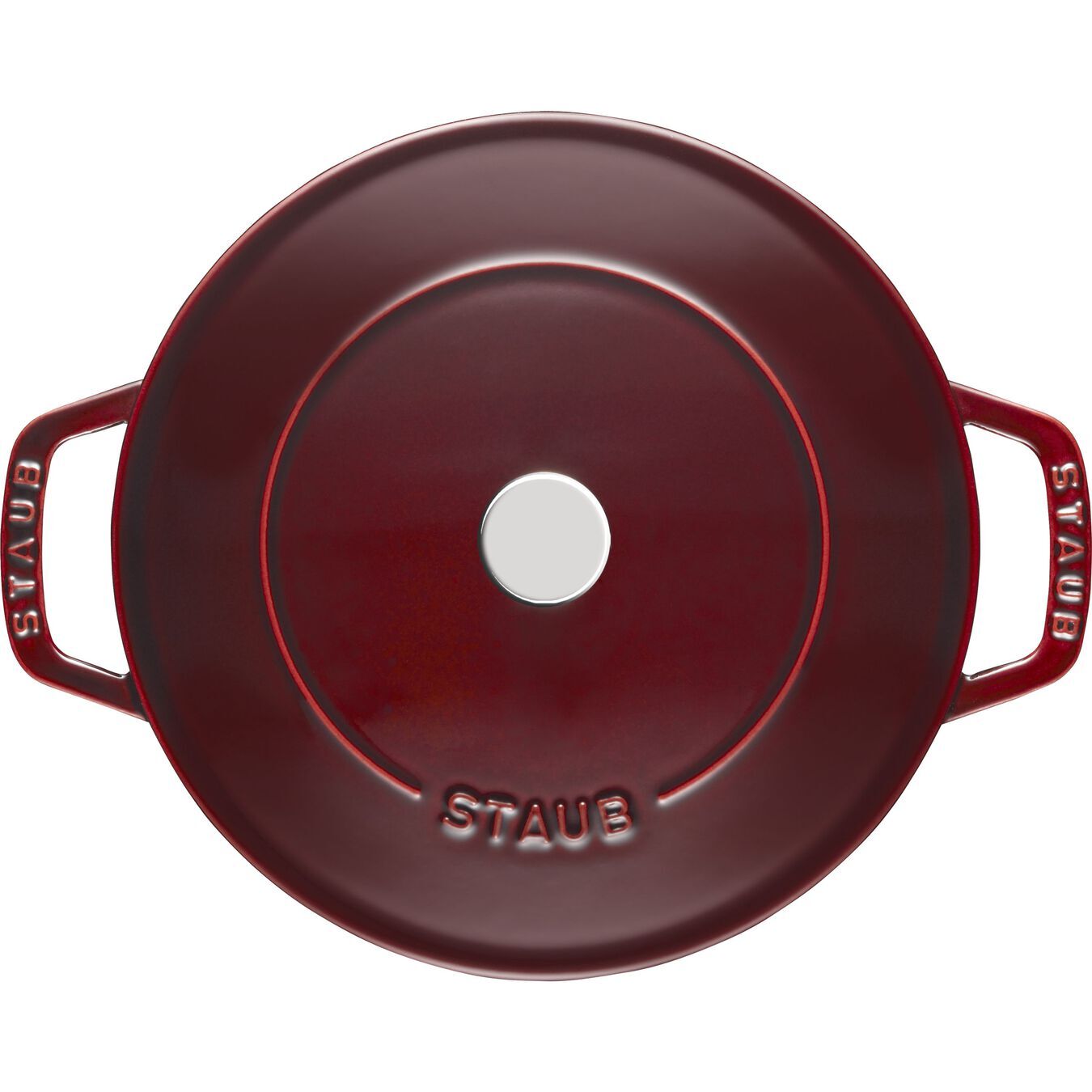 Staub Chistera kastrol s poklicí 24 cm/2,4 l grenadina, 12612487