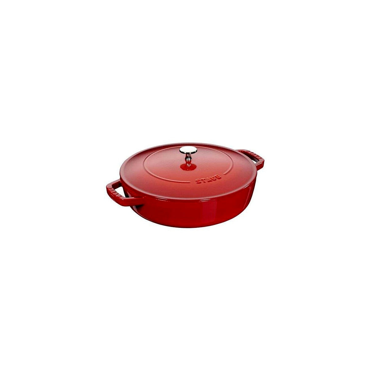 Staub Chistera casserole with lid 28 cm/3.7 l cherry, 12612806