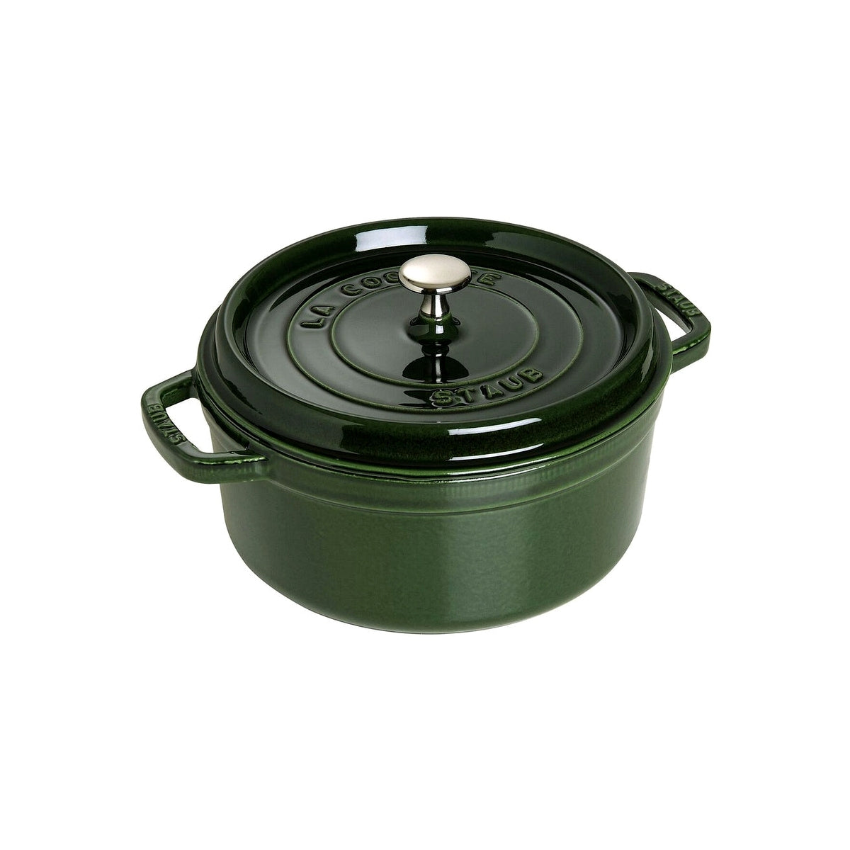 Staub Cocotte hrnec kulatý 26 cm/5,2 l bazalková, 1102685