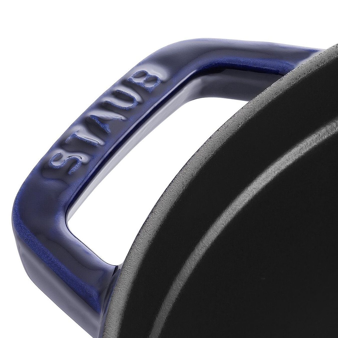 Staub Cocotte 26 cm/5,2 l tmavá okrúhla, modrá