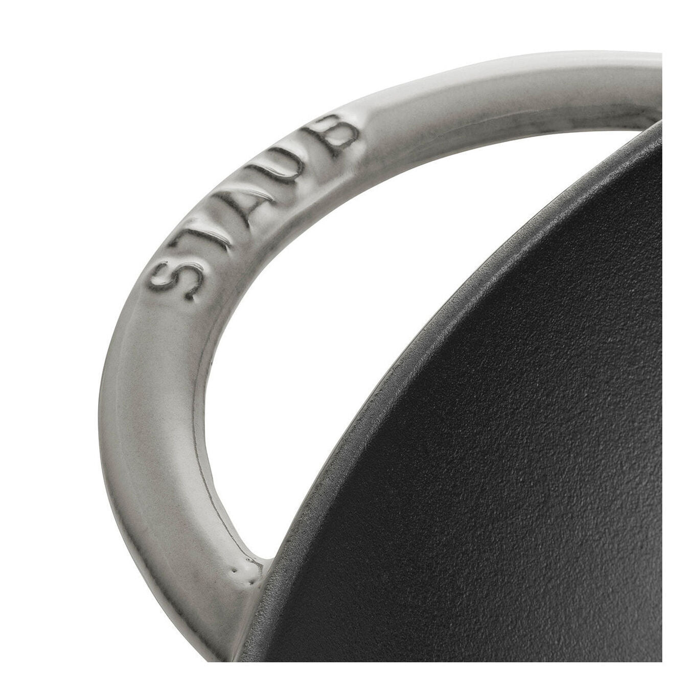 Staub Wok so sklenenou pokrievkou 37 cm, grafitovo sivá, 1313918