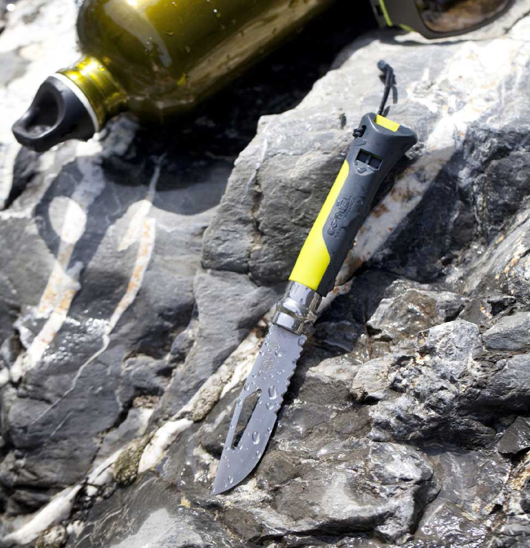 Opinel Outdoor N°08 zavírací nůž 8,5 cm, zelená, 001715