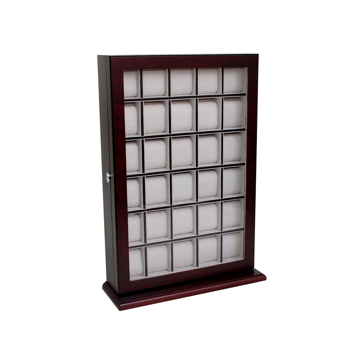 Rothenschild RS-1135-30BU watch display case, bubinga