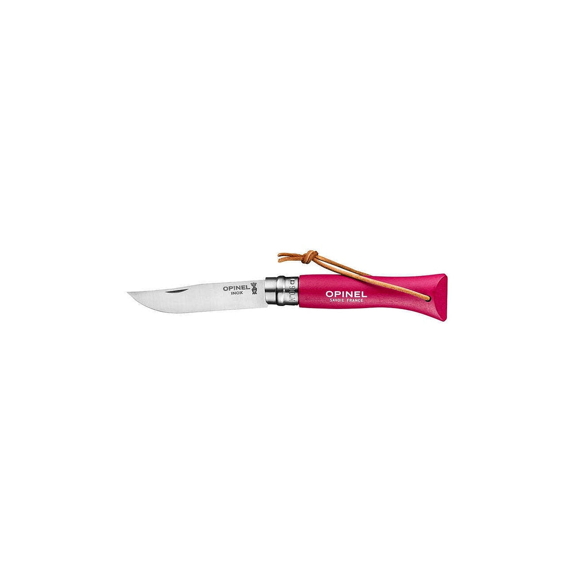 Opinel Colorama N°06 folding knife 7 cm, pink, 002201