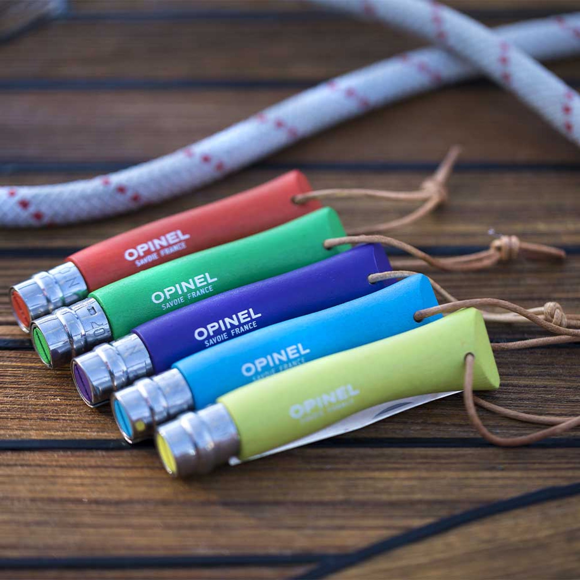 Skladací nôž Opinel Colorama N°07 8 cm, modrý, 002206