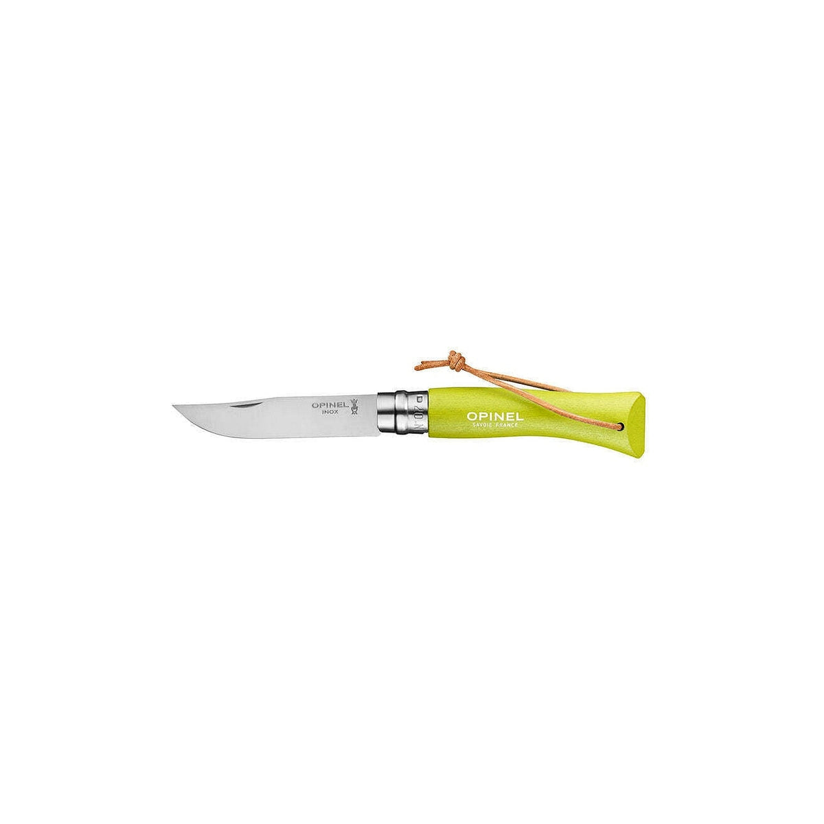 Zatvárací nôž Opinel Colorama N°07 8 cm, zelený, 002207