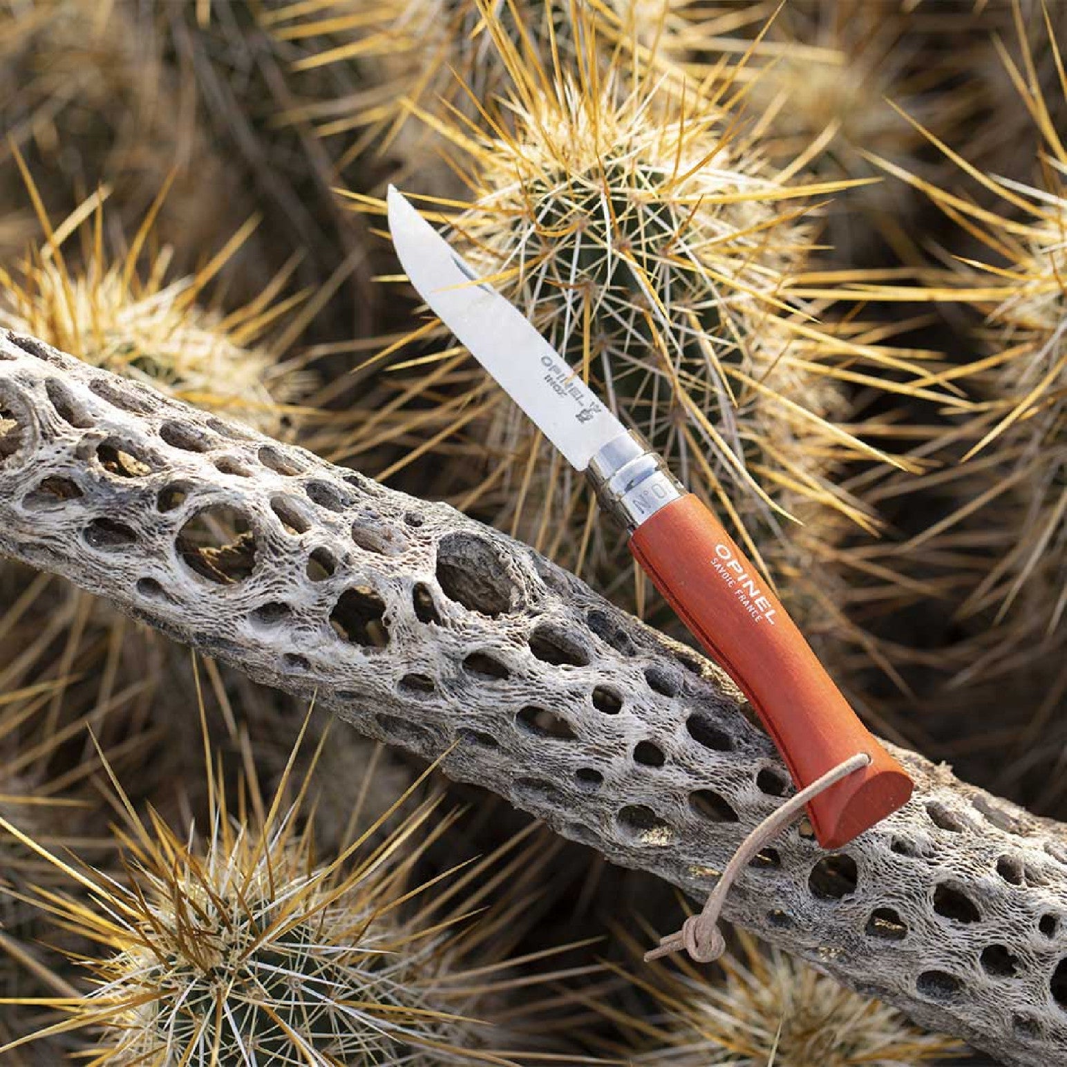 Skladací nôž Opinel Colorama N°07 8 cm, oranžový, 002208
