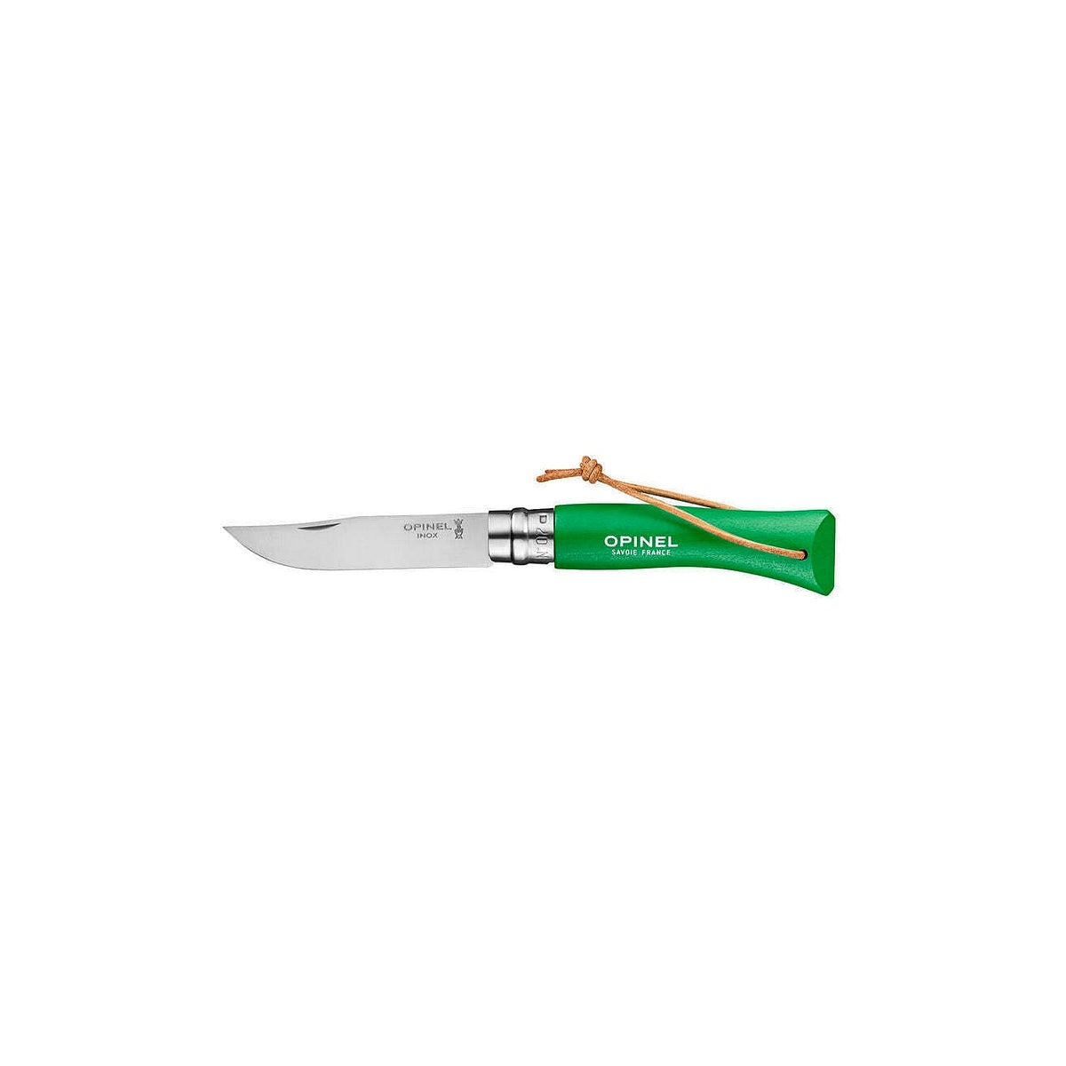 Skladací nôž Opinel Colorama N°07 8 cm, zelený, 002210