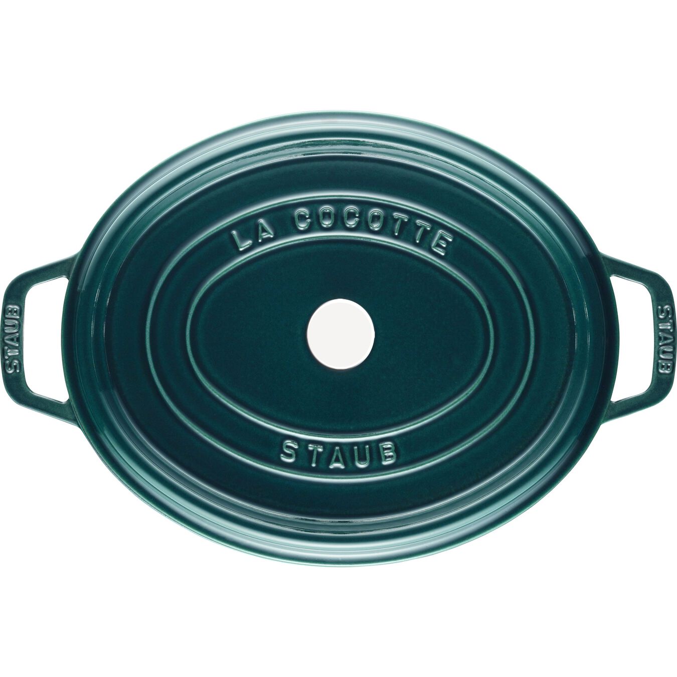 Staub Cocotte hrnec oválný 31 cm/5,5 l mořská modř, 1103137