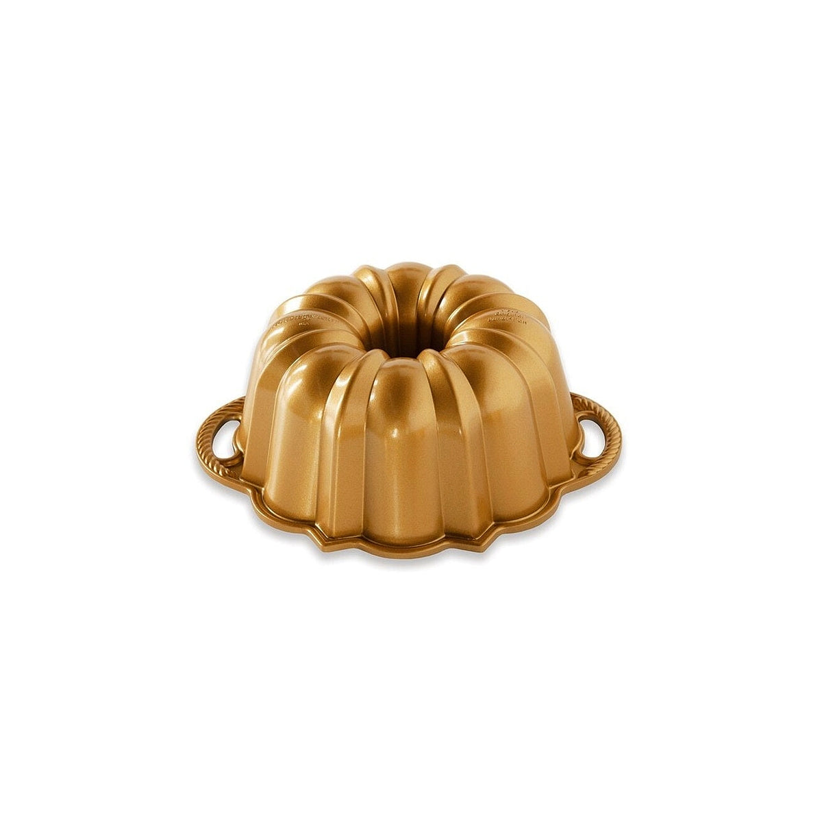 Forma na koláč Nordic Ware Anniversary bundt medium, 6 šálok, zlatá, 51277