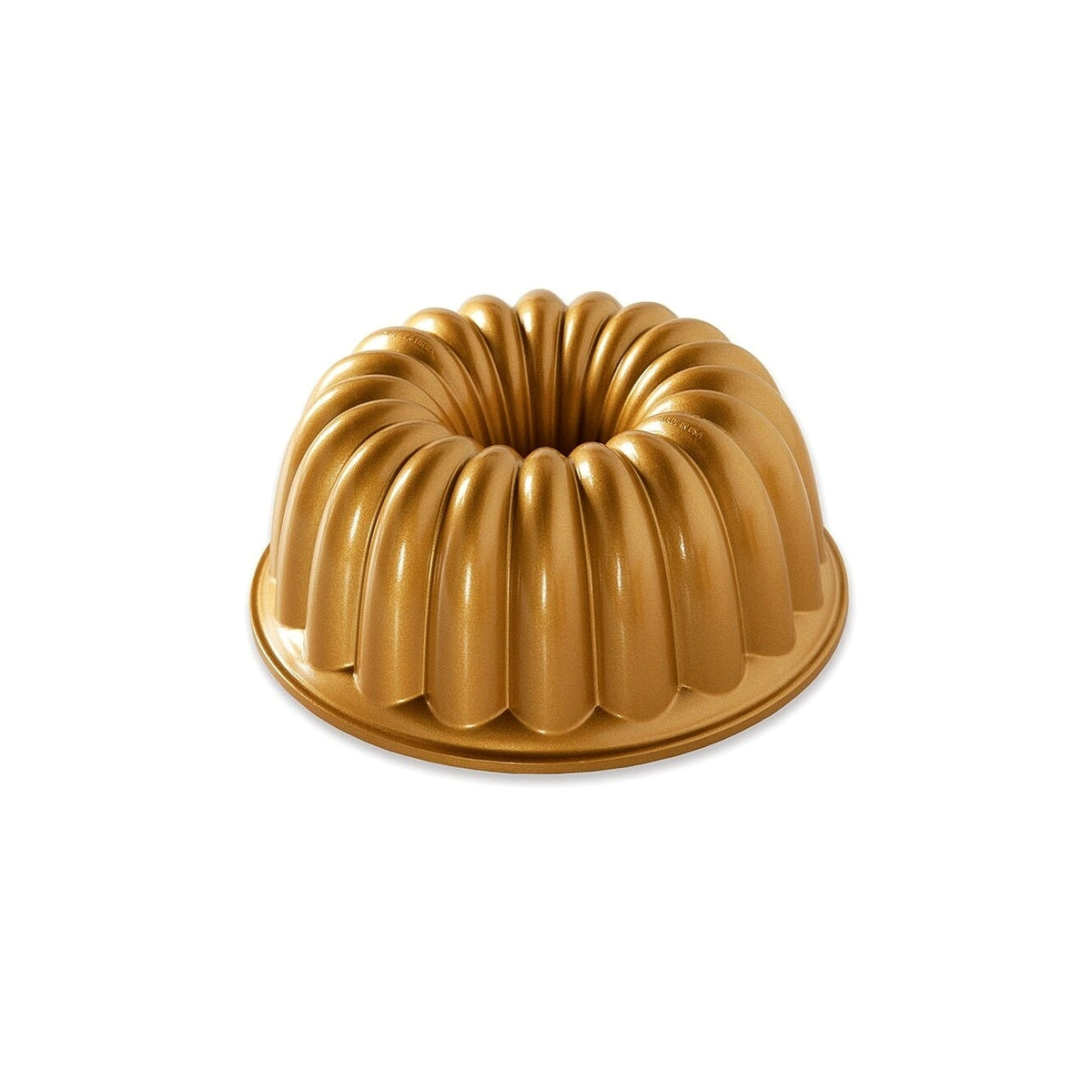 Nordic Ware forma na bábovku Elegant Party, 10 cup zlatá, 58677