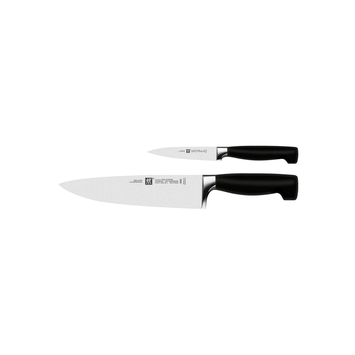Zwilling Four Star set nožů 2 ks, kuchařský 20 cm a špikovací 10 cm, 35175-000