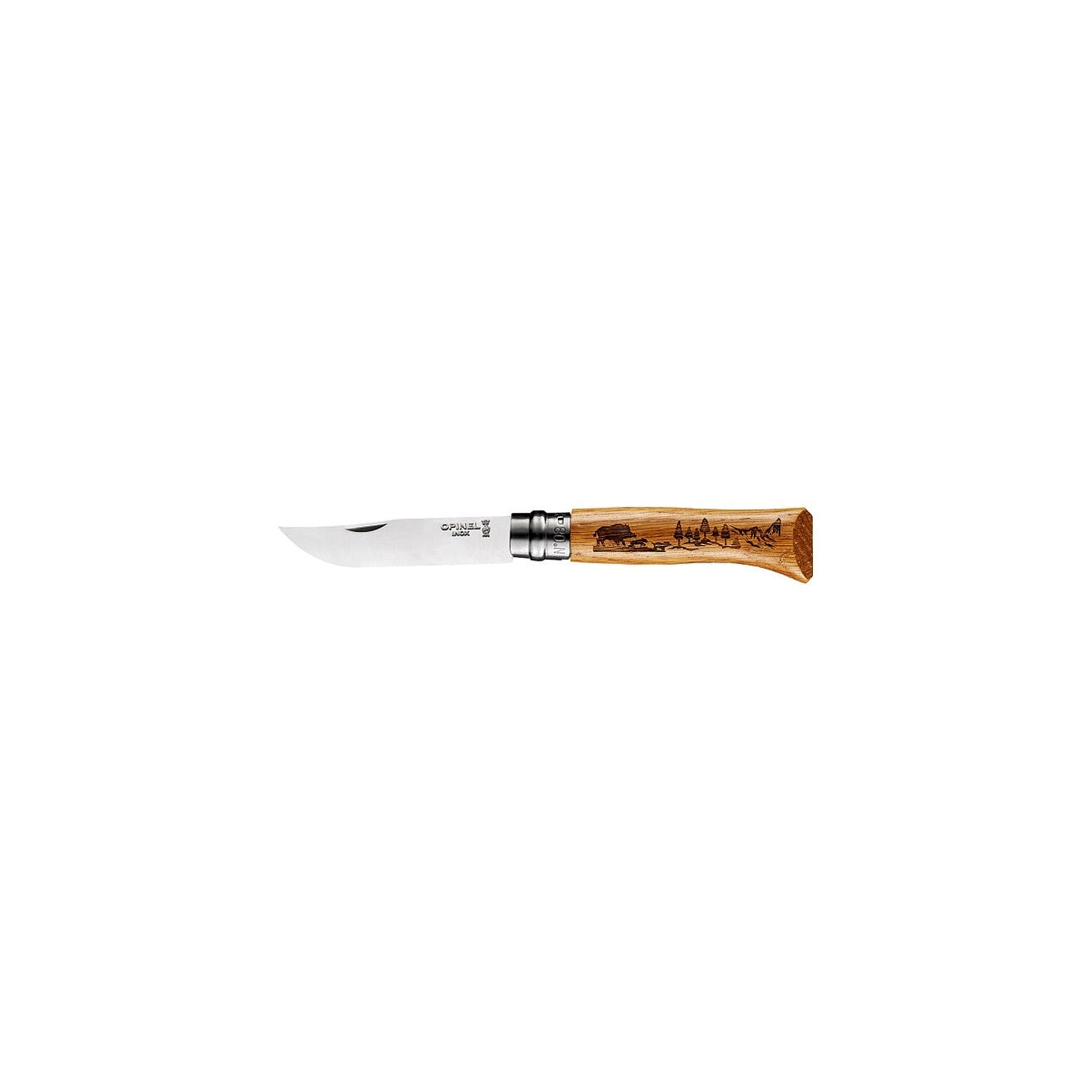 Opinel Animalia Wild Boar N°08 zavírací nůž 8,5 cm, 002331
