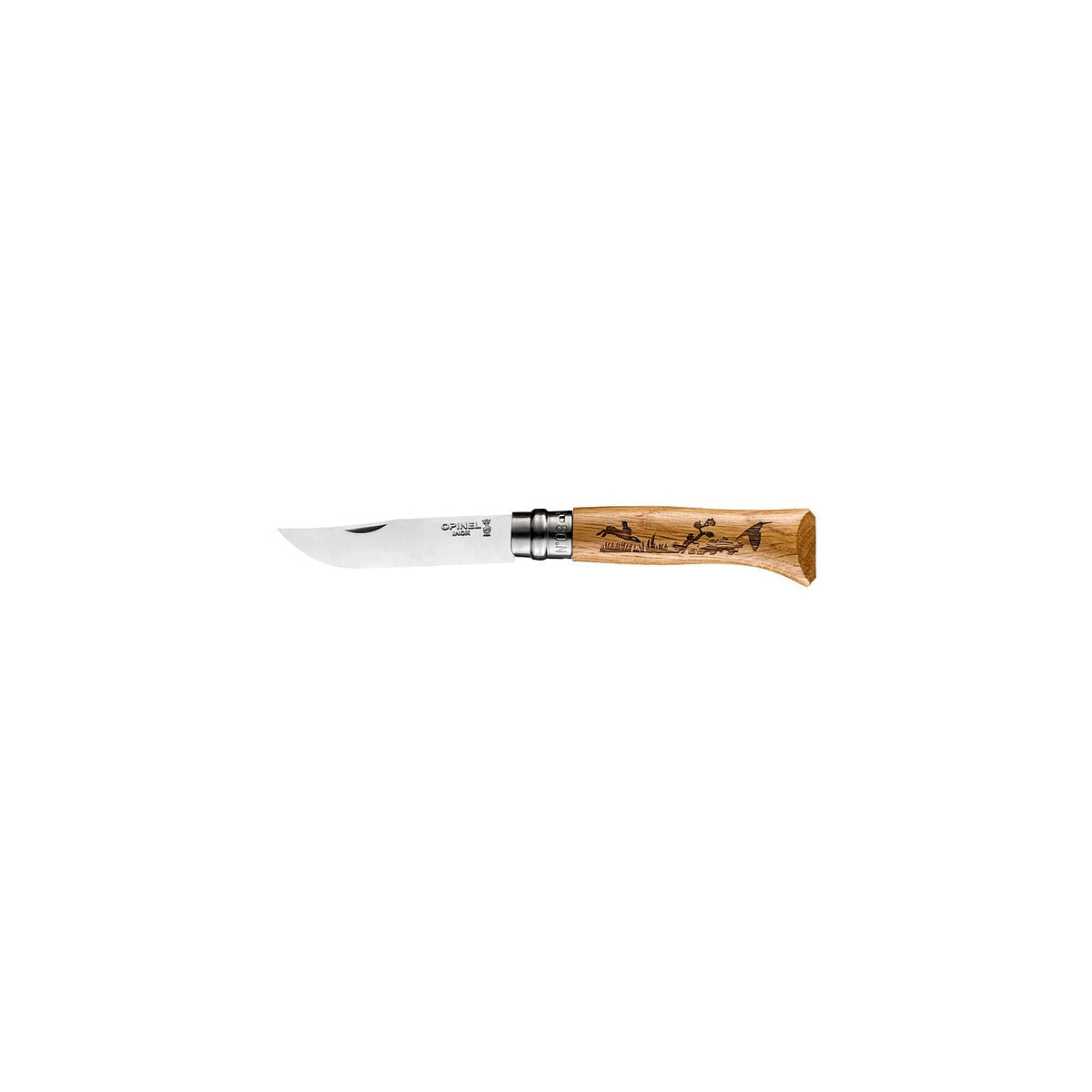 Zatvárací nôž Opinel Animalia Hare N°08 8,5 cm, 002333
