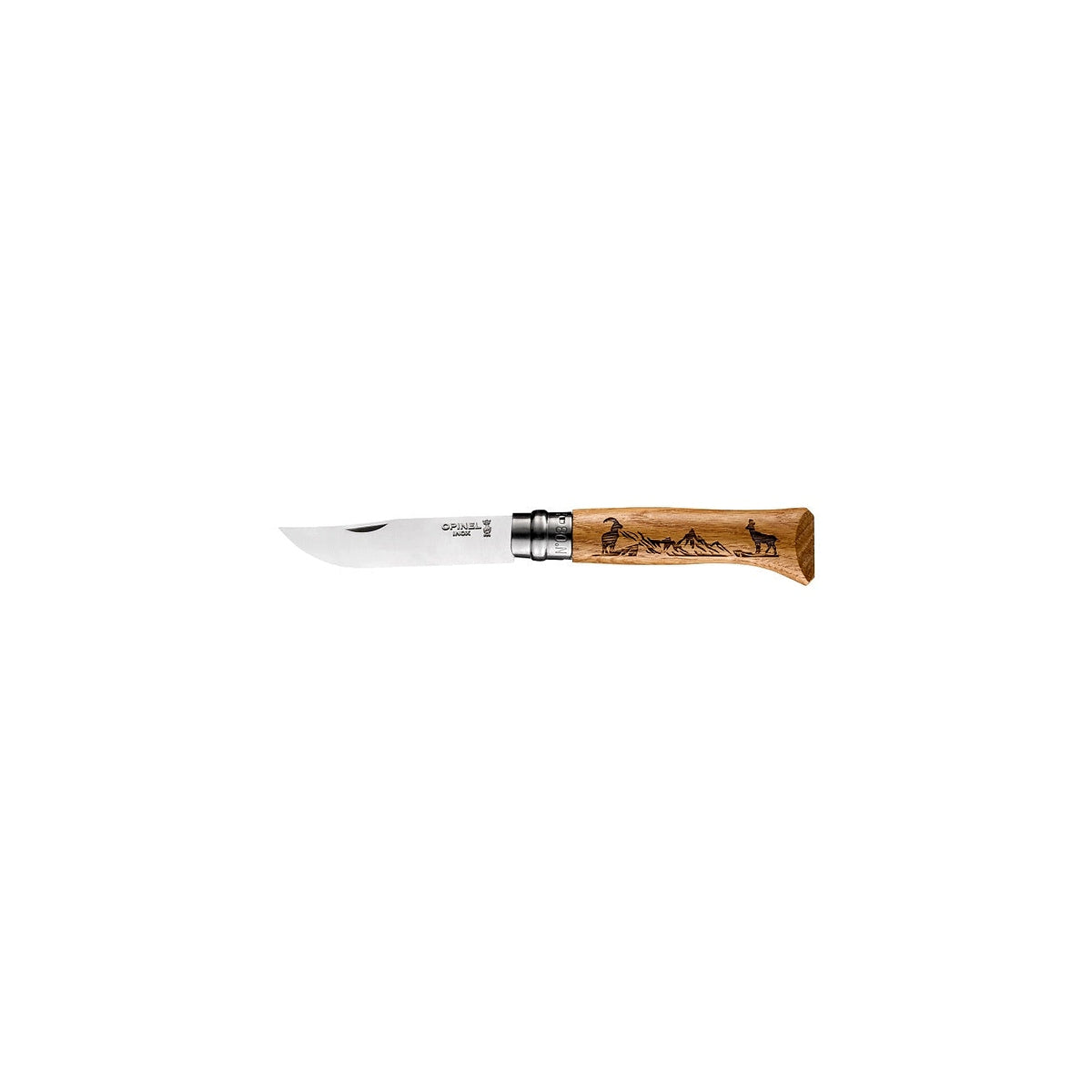 Opinel Animalia Chamois N°08 zatvárací nôž 8,5 cm, 002336