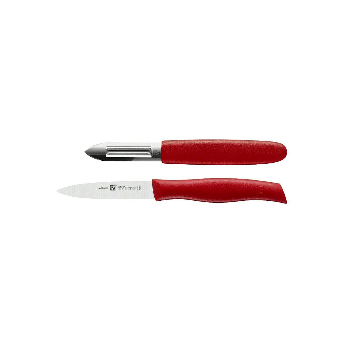 Zwilling TWIN Grip set 2 pcs, knife + scraper red