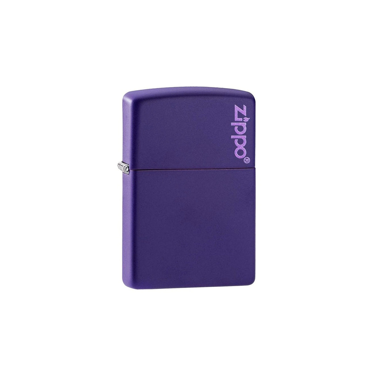 Zippo 26097 Purple Matte Zippo Logo