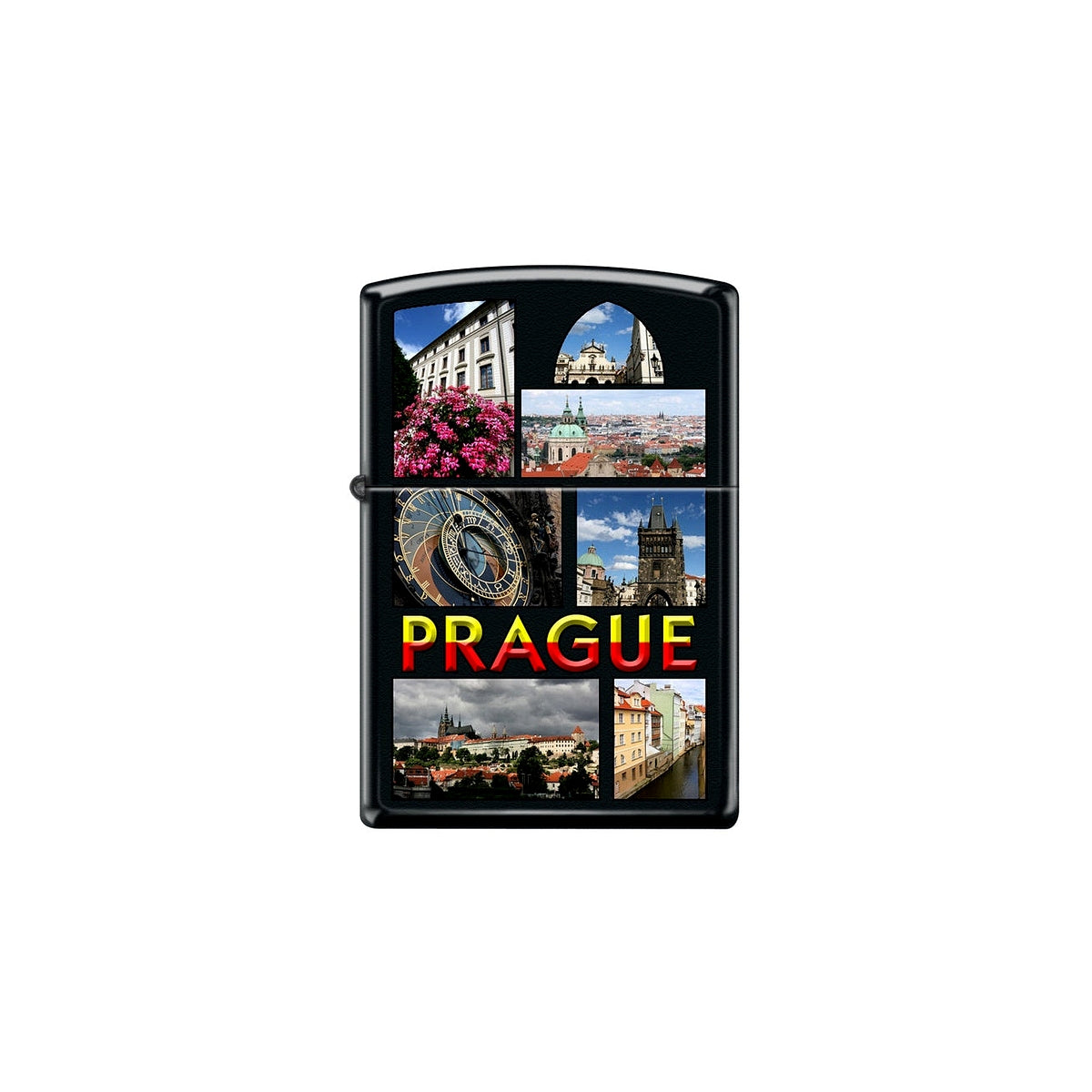 Zippo Lighter 26792 Prague Collage