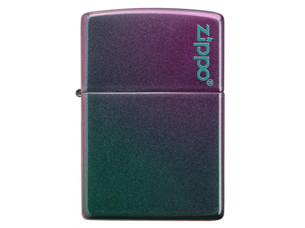 Zippo Lighter 26910 Iridescent Zippo Logo