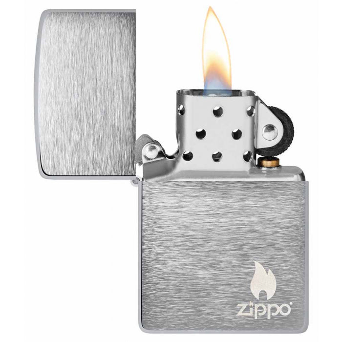 Zippo 21633 Logo & Flame Lighter