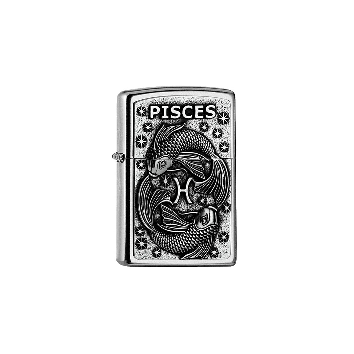 Zippo 25548 Zapaľovač s emblémom zverokruhu Ryby