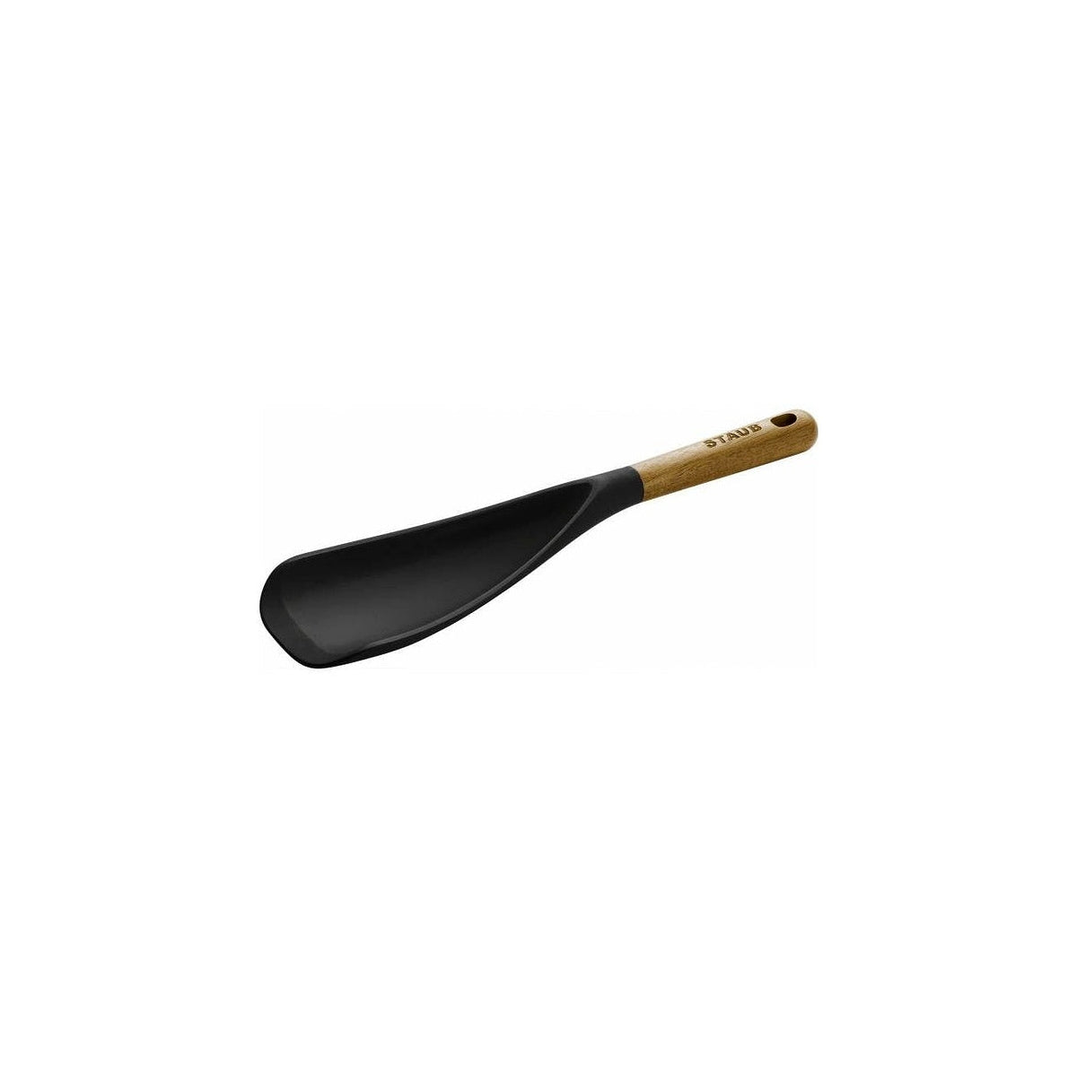Staub multifunctional silicone spoon, with wooden handle, 30 cm, 40503-105