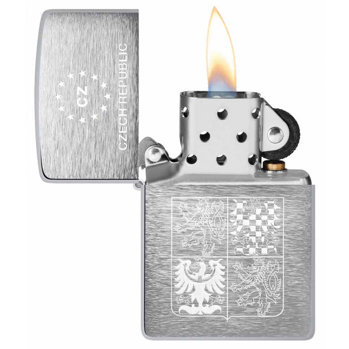 Zippo Lighter 21362 Czech Coat of Arms