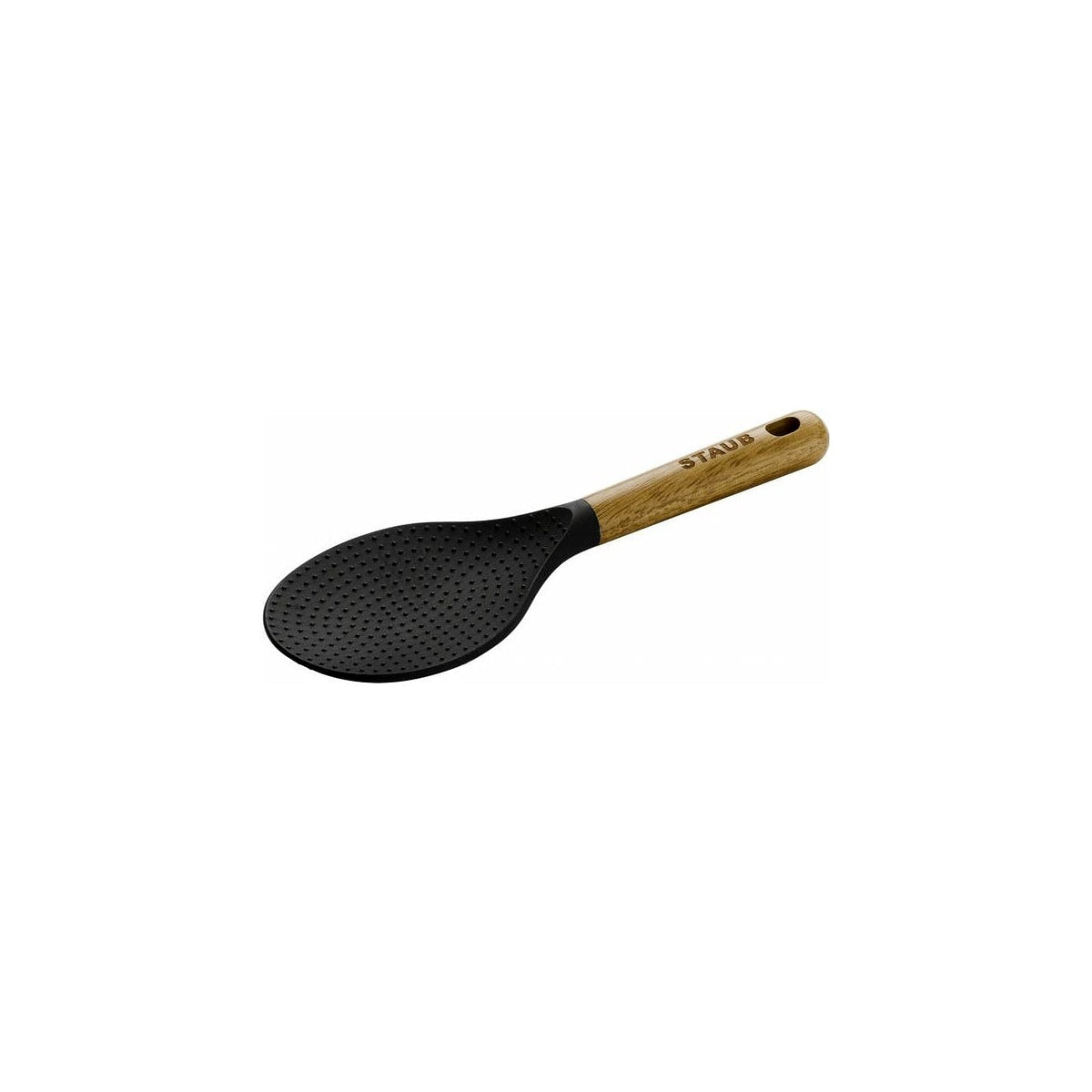 Staub silicone rice spoon, with wooden handle, 22 cm, 40503-110