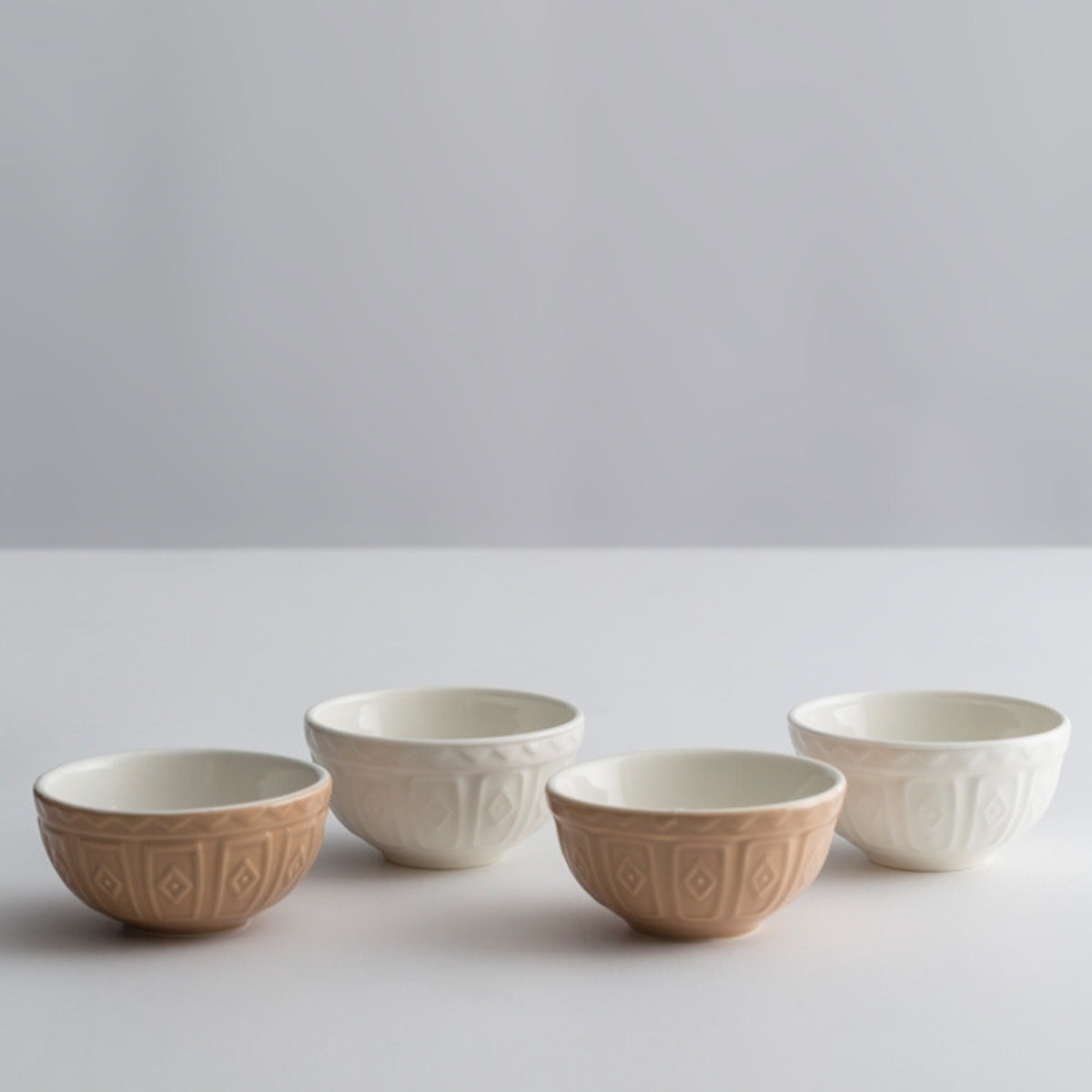 Mason Cash Cane set of 4 bowls, 2001.126