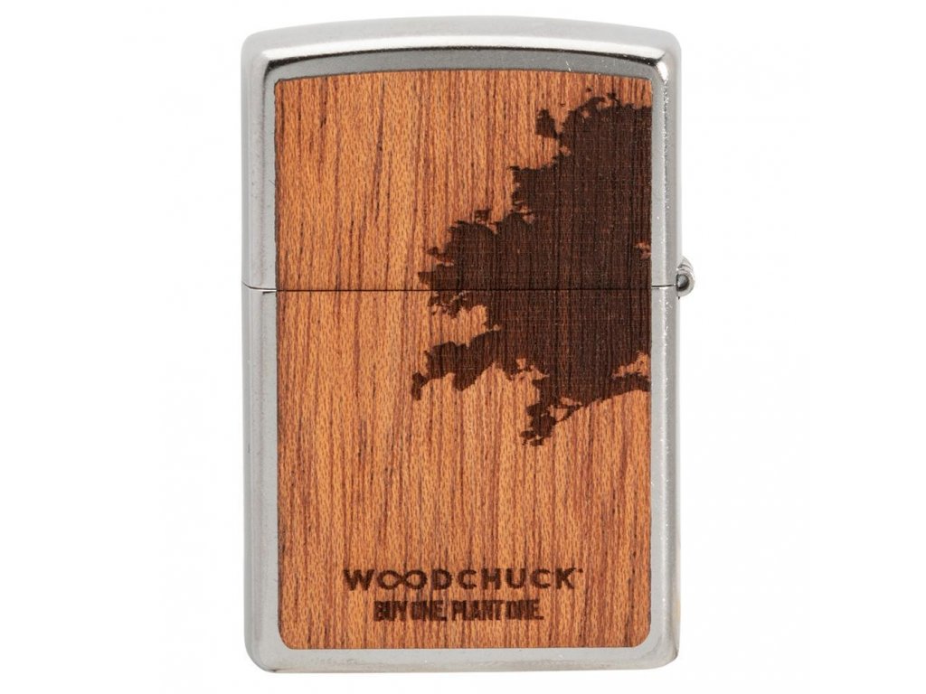 30059 WOODCHUCK USA Lighter & Bottle Opener Set