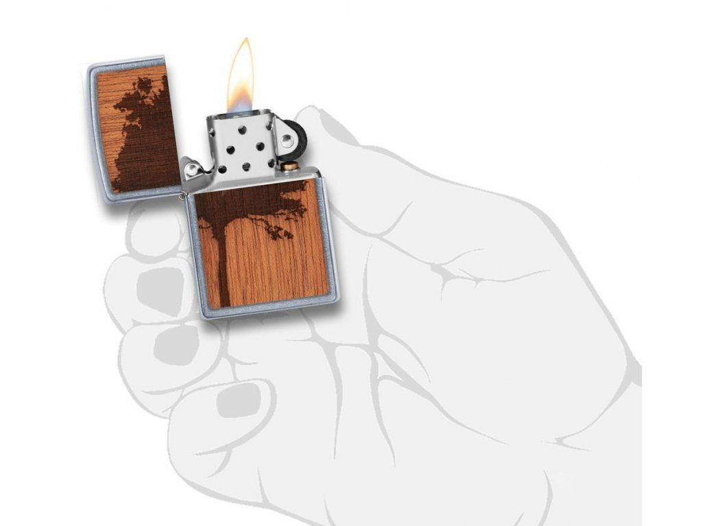 30059 Sada Zapalovač WOODCHUCK USA & Otvírák na lahve