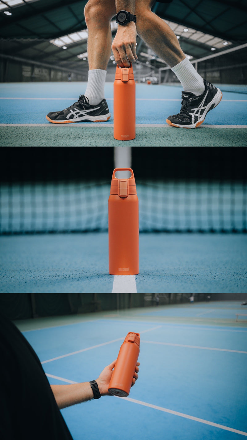 Sigg Shield Therm One nerezová fľaša na pitie 750 ml, eko červená, 6021.20