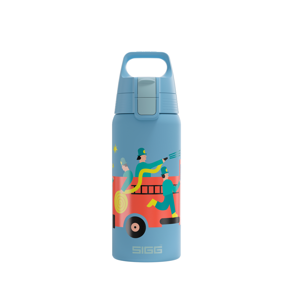 Sigg Shield Therm One detská termo fľaša na pitie 500 ml, pompiers, 6022.80