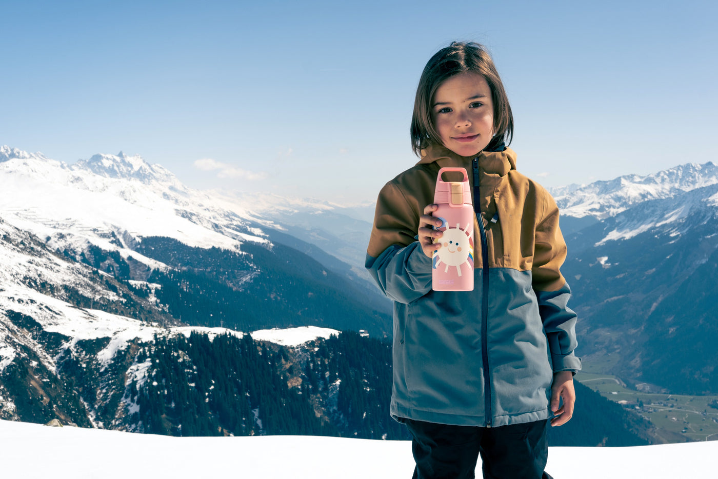 Sigg Shield Therm One detská fľaša na pitie 500 ml, slnečná, 6023.10