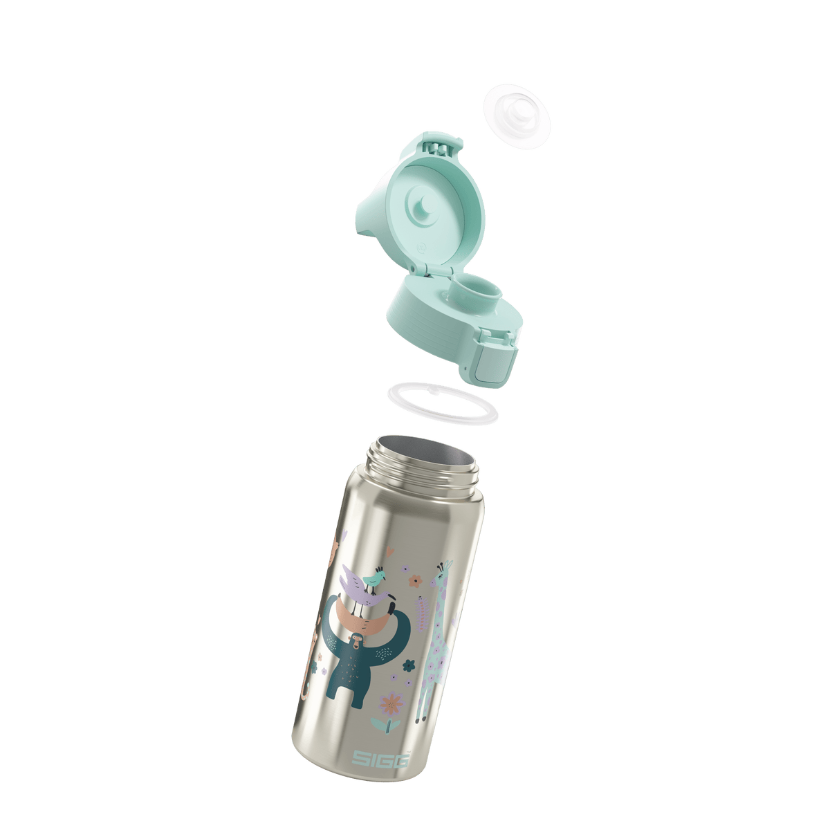 Sigg Shield Therm One detská termo fľaša na pitie 500 ml, džungľa, 6023.20