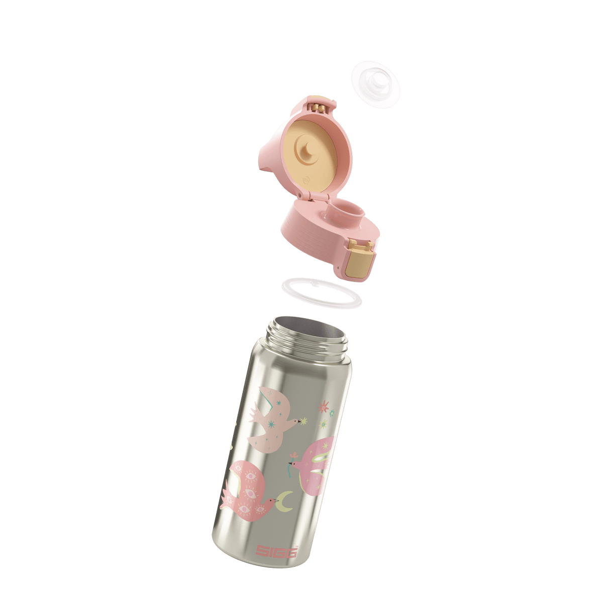 Sigg Shield Therm One detská termo fľaša na pitie 500 ml, fly away, 6023.40