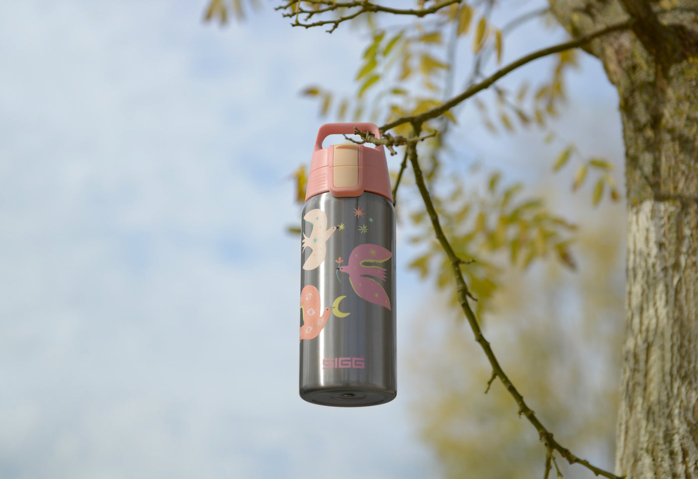 Sigg Shield Therm One detská termo fľaša na pitie 500 ml, fly away, 6023.40