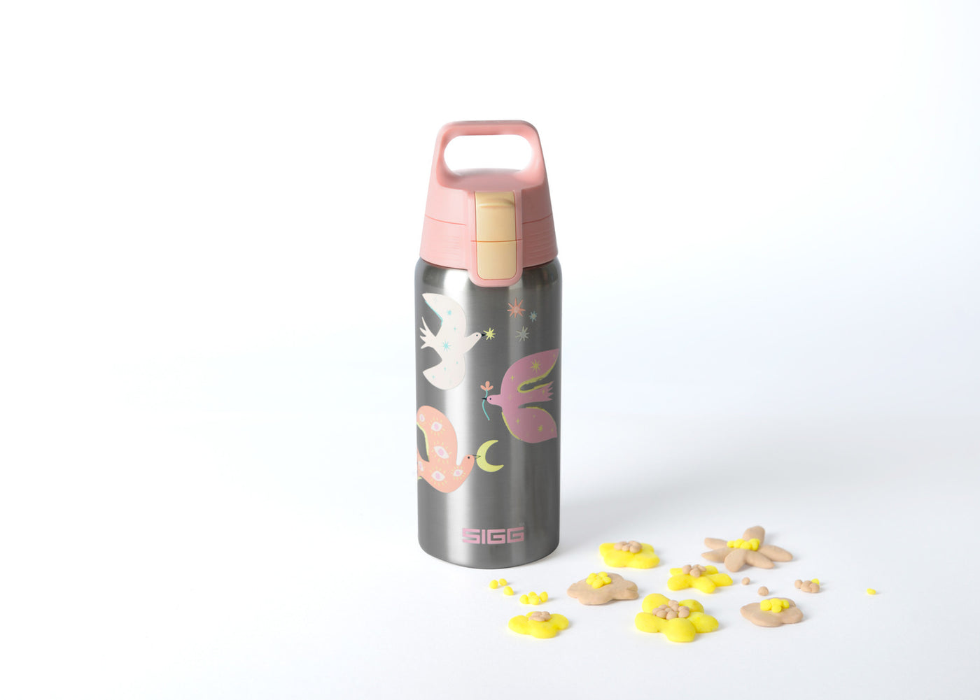 Sigg Shield Therm One detská termo fľaša na pitie 500 ml, fly away, 6023.40