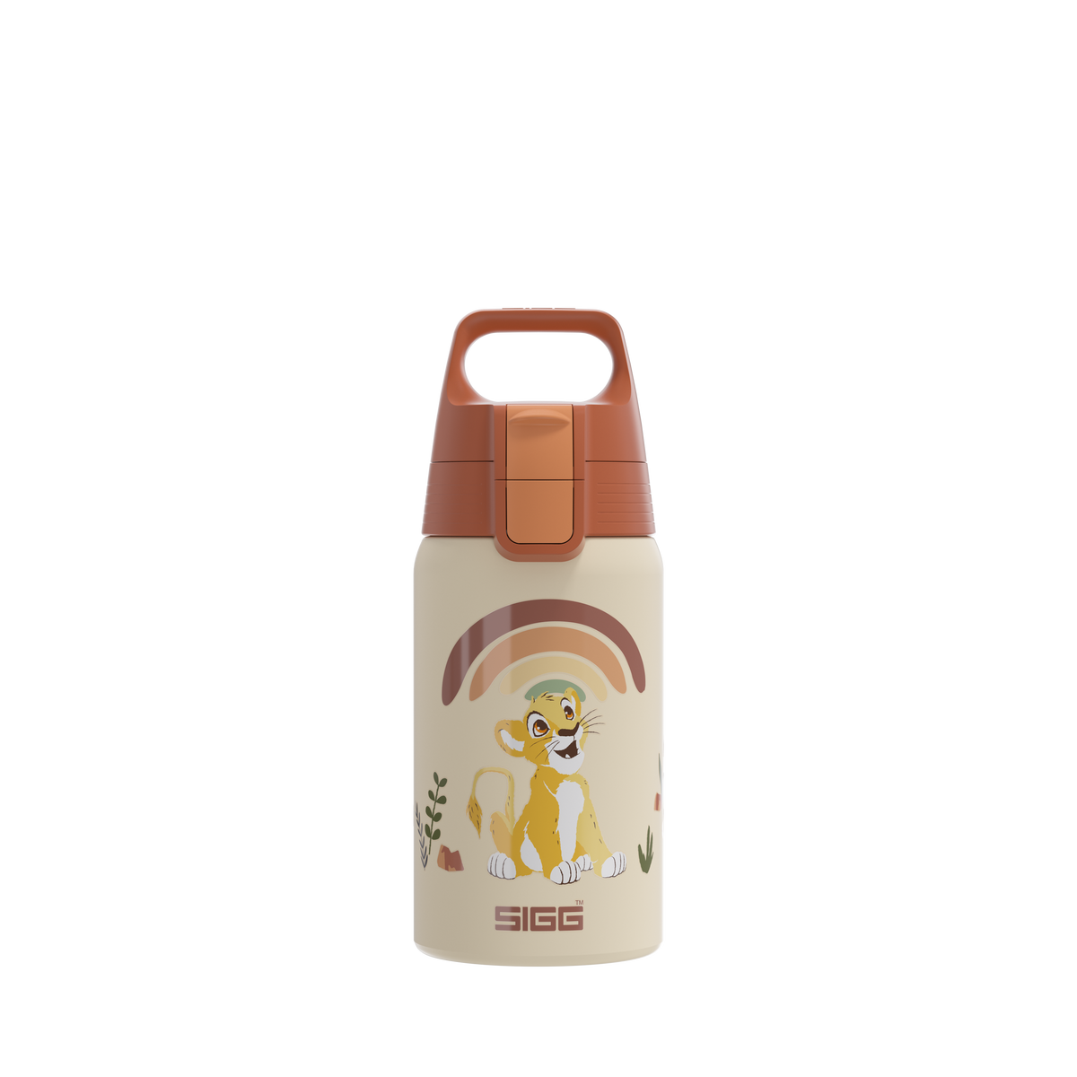 Sigg Shield One detská fľaša na pitie 500 ml, lev, 6059.30