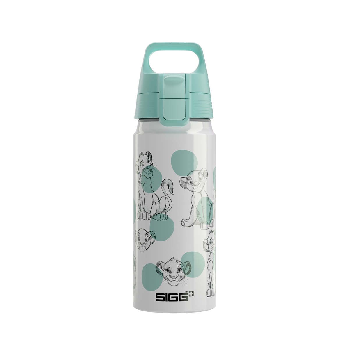 Sigg WMB One detská fľaša na pitie 600 ml, simba nala, 6060.10