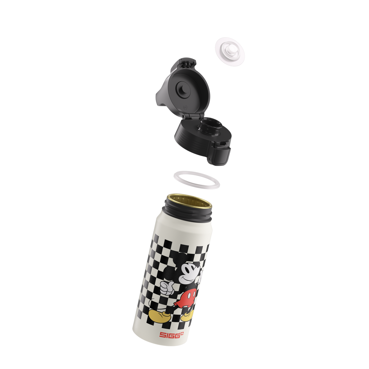 Sigg WMB One detská fľaša na pitie 600 ml, mickey retro, 6060.20