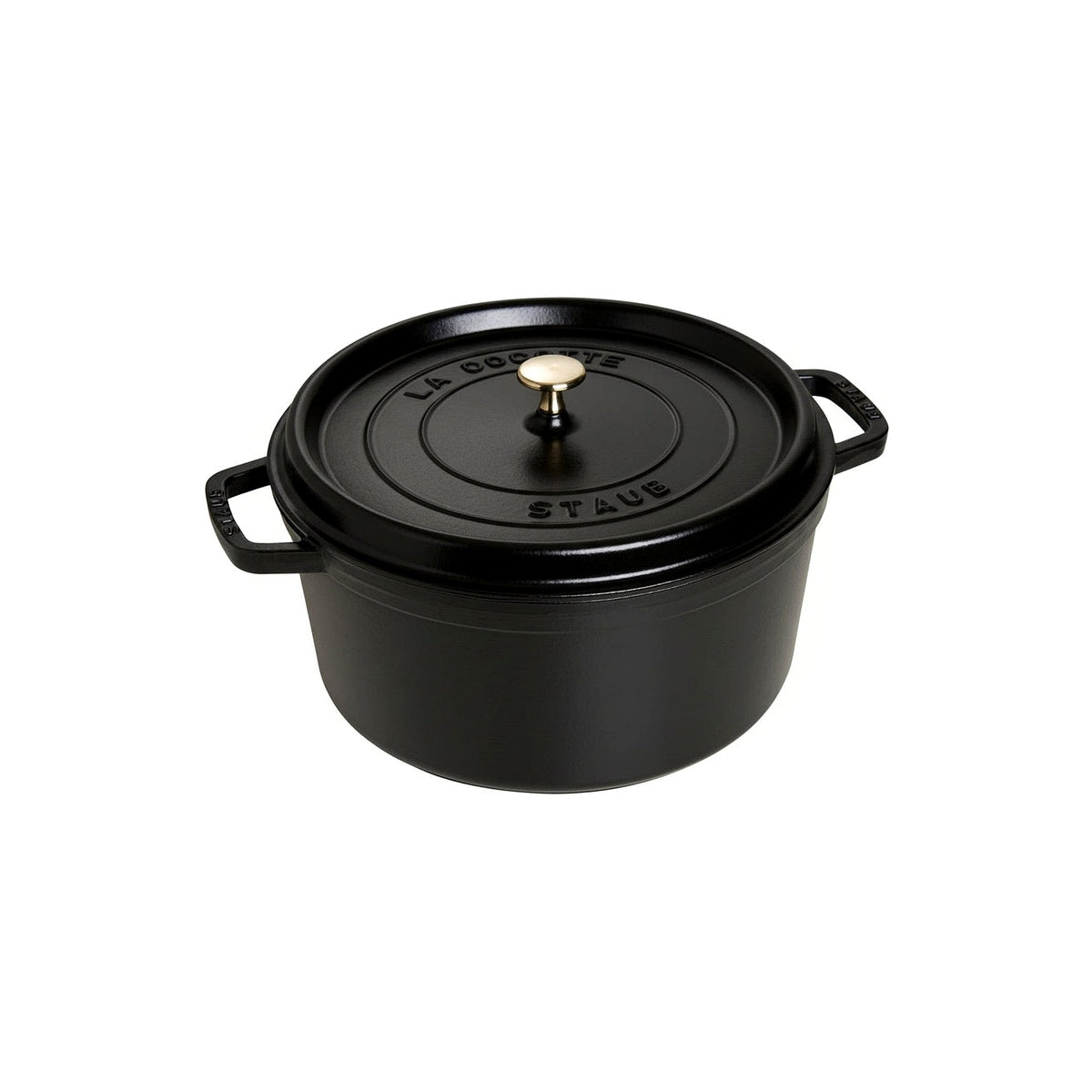 Staub Cocotte hrnec kulatý 30 cm/8,35 l černá, 1103025