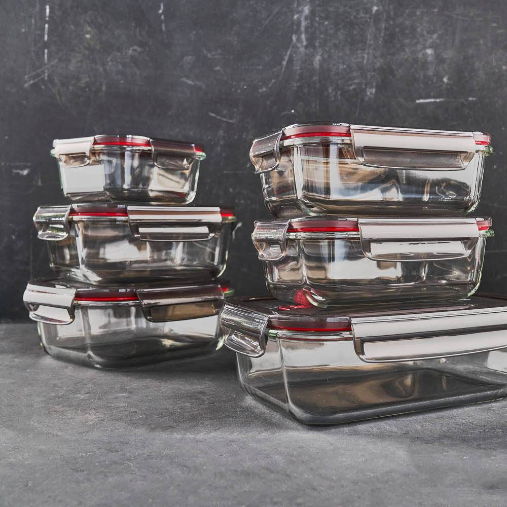 Zwilling Gusto sklenená dóza na potraviny, obdĺžniková, 1,4 l, 39506-002